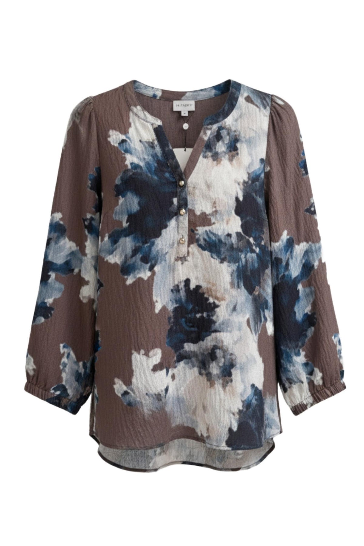 Agatha blus Brun - 17034