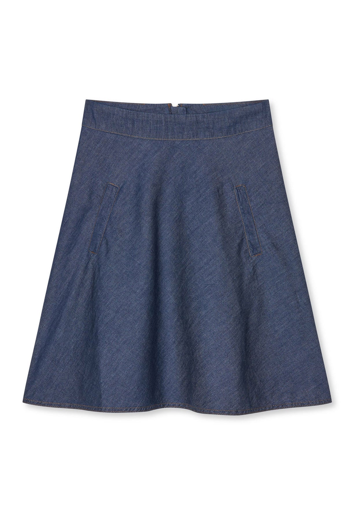 Air Denim Stelly Skirt Mid Blue Denim - 205918