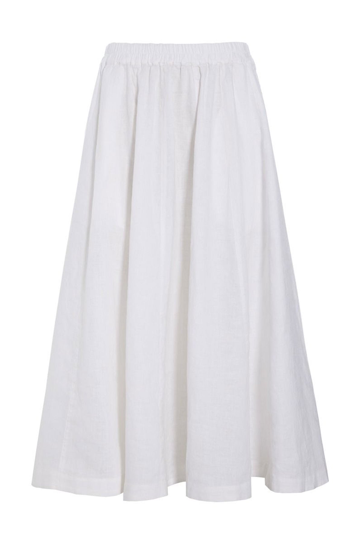 Airy linen kjol White - 263-2136-5766