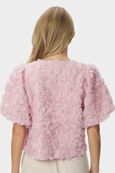 Aisa Flower Blouse Rose - 168409 Thumbnail