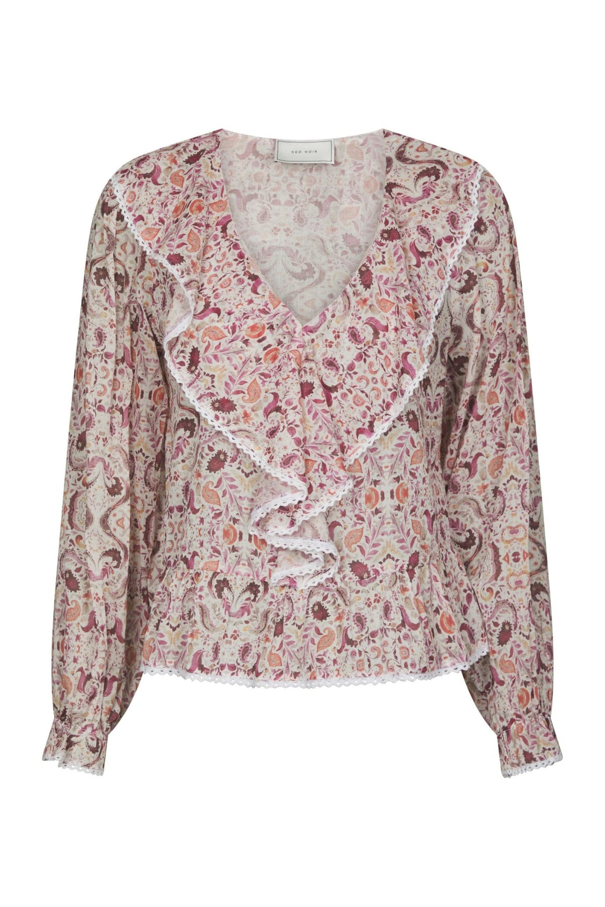 Ajda Paisley Dance Blus Ros - 167762