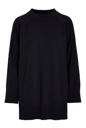 Akiko raglanblus Svart - 266-1086-5891