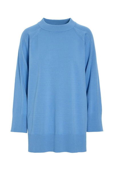 Akiko raglanblus Lake Blue - 266-1086-5891 Thumbnail