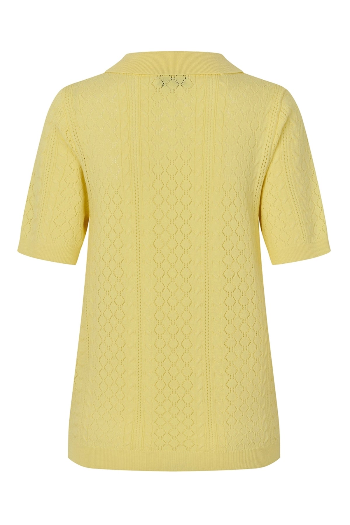 Alaiall Polo Knit S/S Neon Gul - 26265-5007