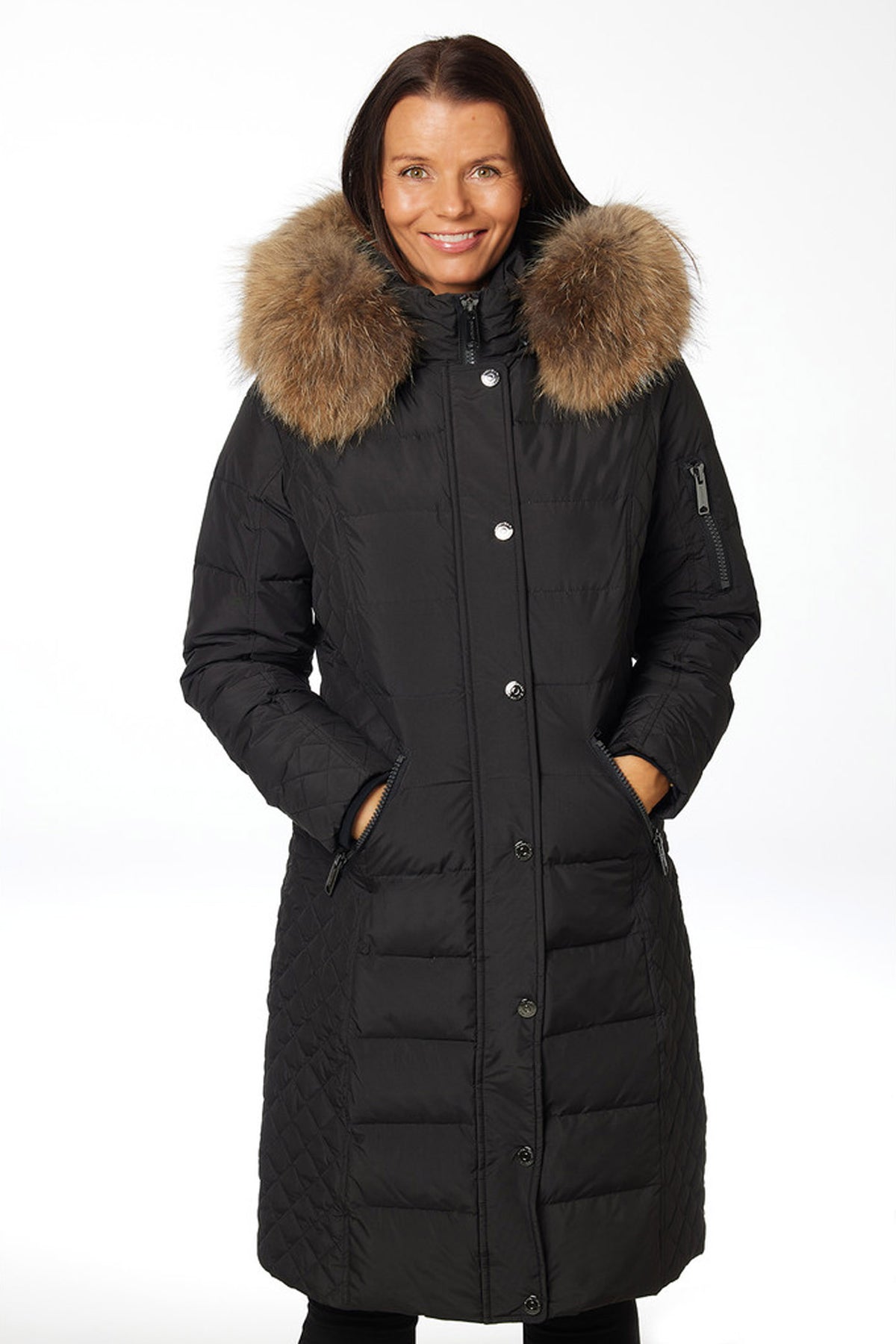 Alett With RealFur 09. Svart - 7779-500R