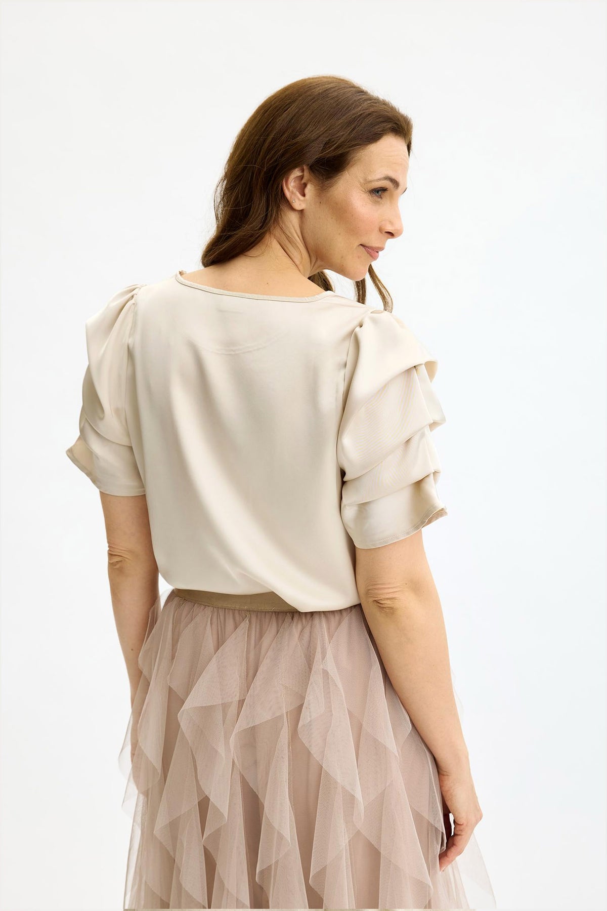 Alexandra blus CHAMPAGNE - 17157