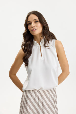 Alexandra topp OFF WHITE - 17044