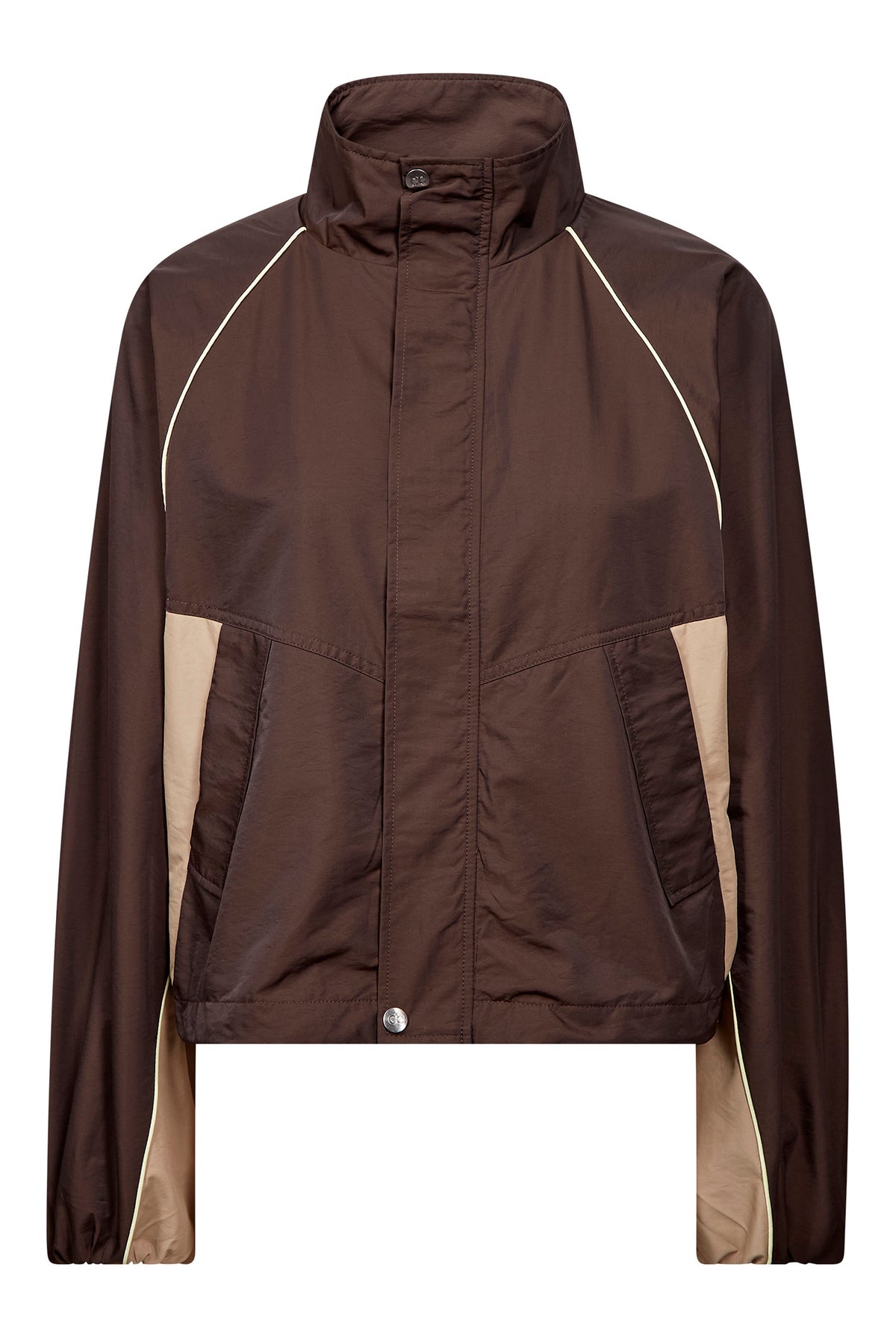 Aloracc Block Jacket Mörkbrun - 500846