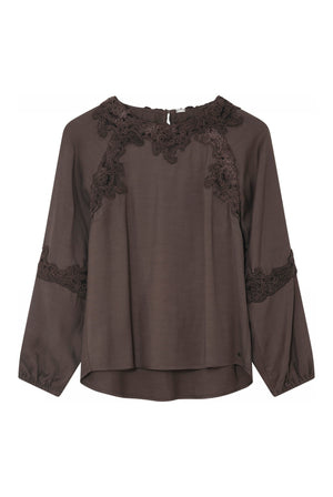 Naja, blus 2981-ChocoBrown - 62637/7656