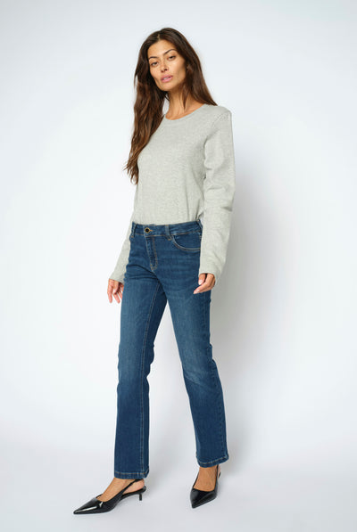 MMAshley Imera Jeans MÖRKBLÅ - 183470 Thumbnail