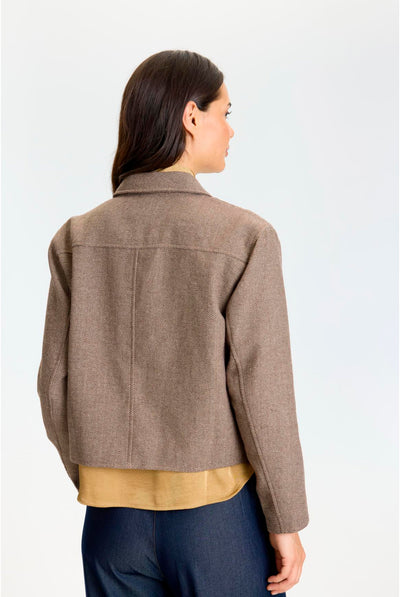 Aline jacket Mocca - 17276 Thumbnail