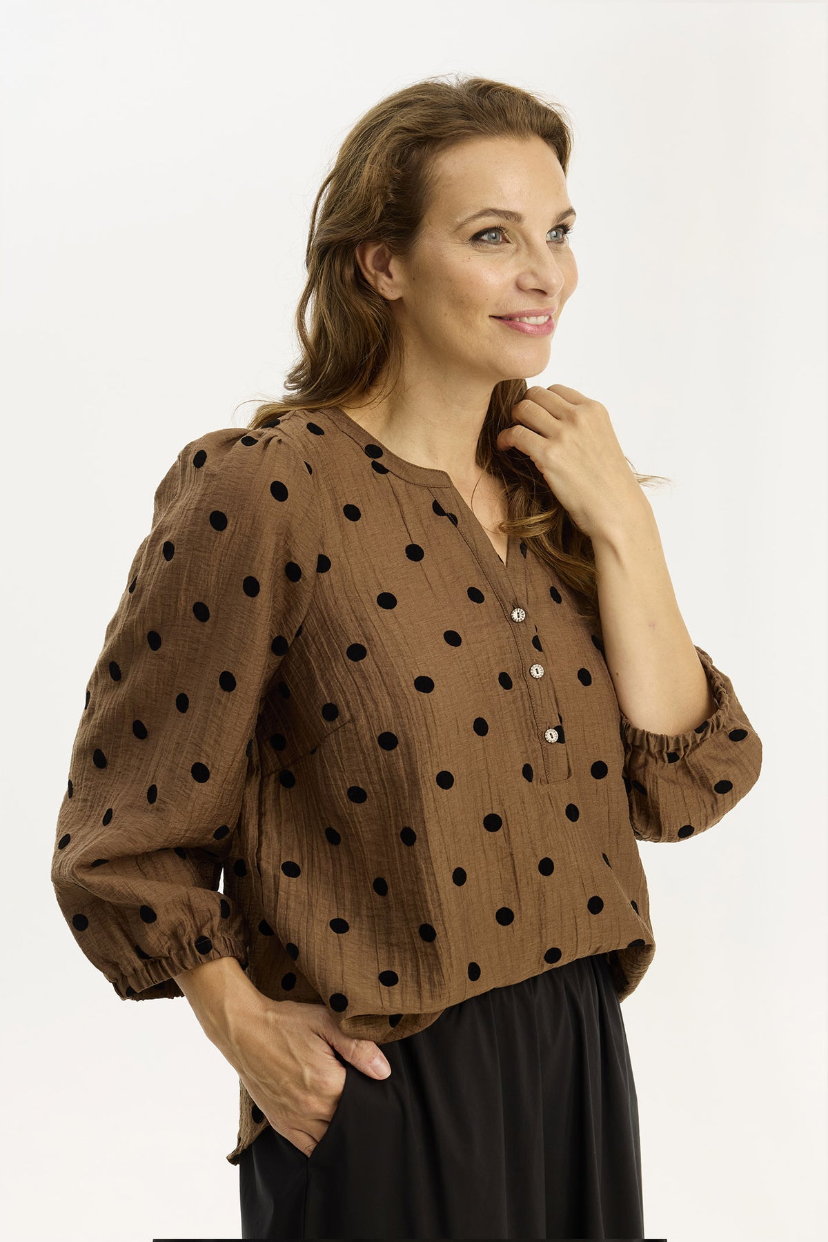 Alma blus brun - 16934