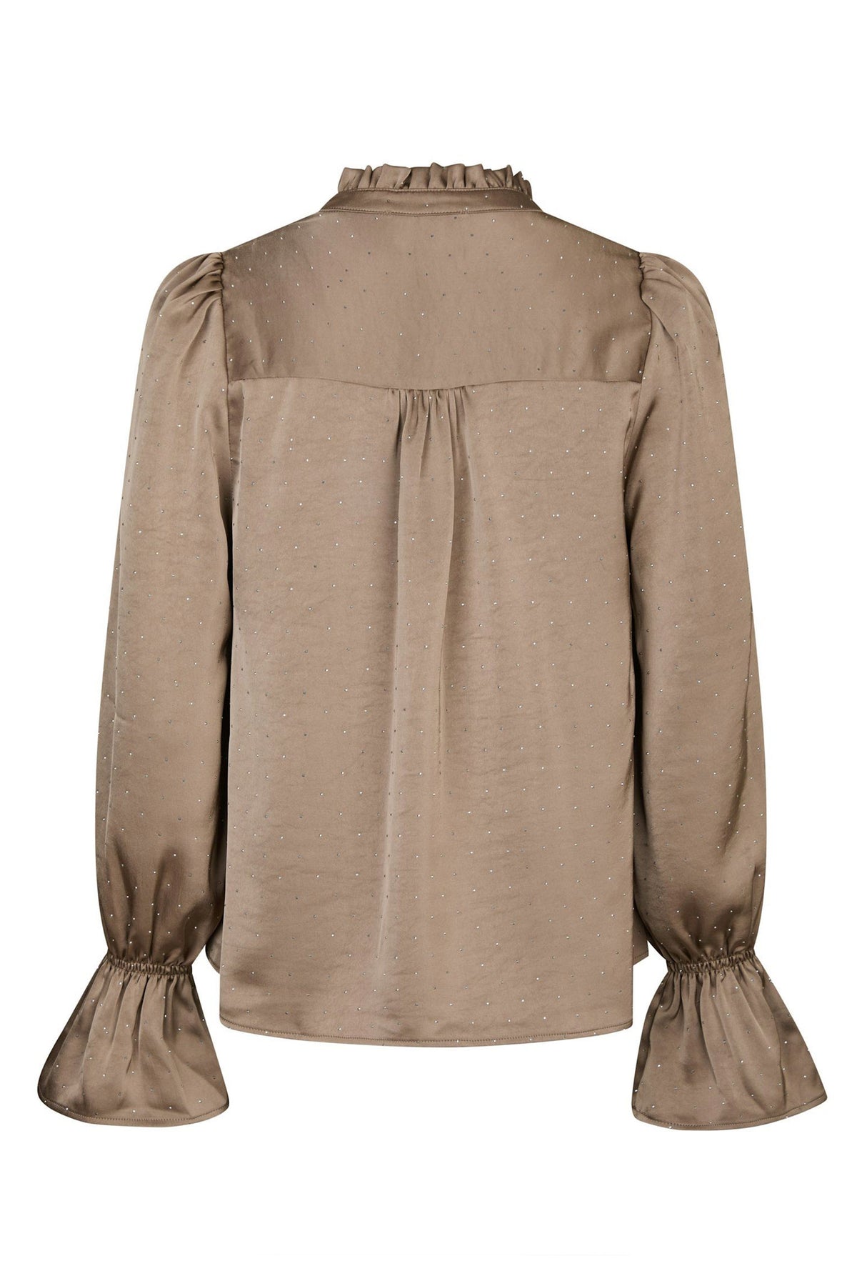 Amara Heavy Sateen Bedaz MÖRK TAUPE - 166578