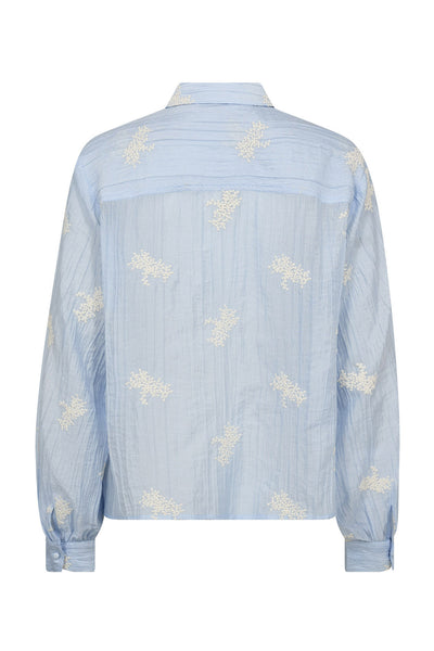 AmeliaCC Emb Shirt 23-Pale Blue - 45056 Thumbnail