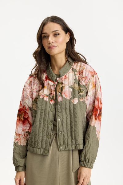 Angelina jacket ARMY - 17018 Thumbnail