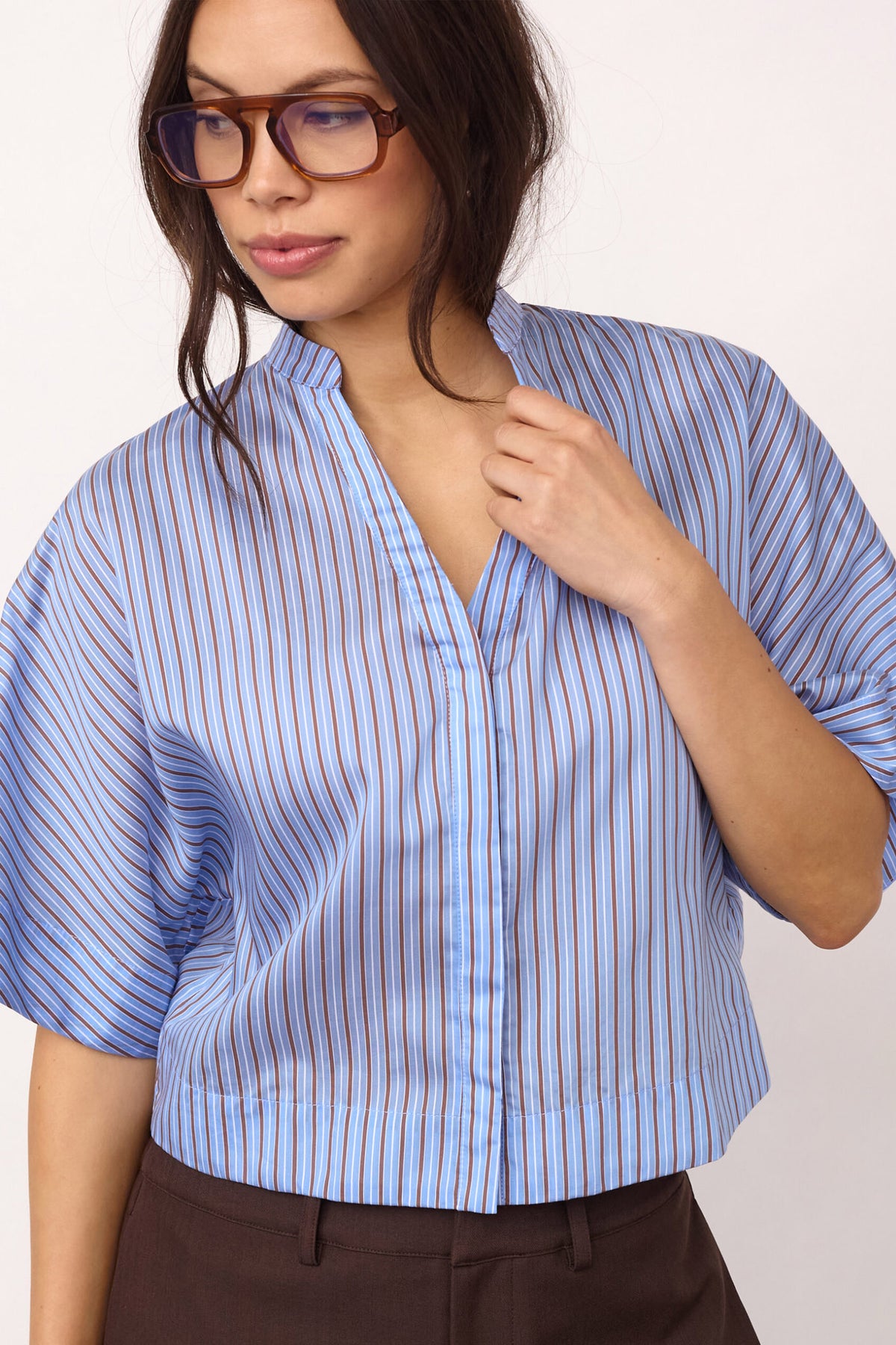 AnicaCC Skjorta 40001-Blue - 500209