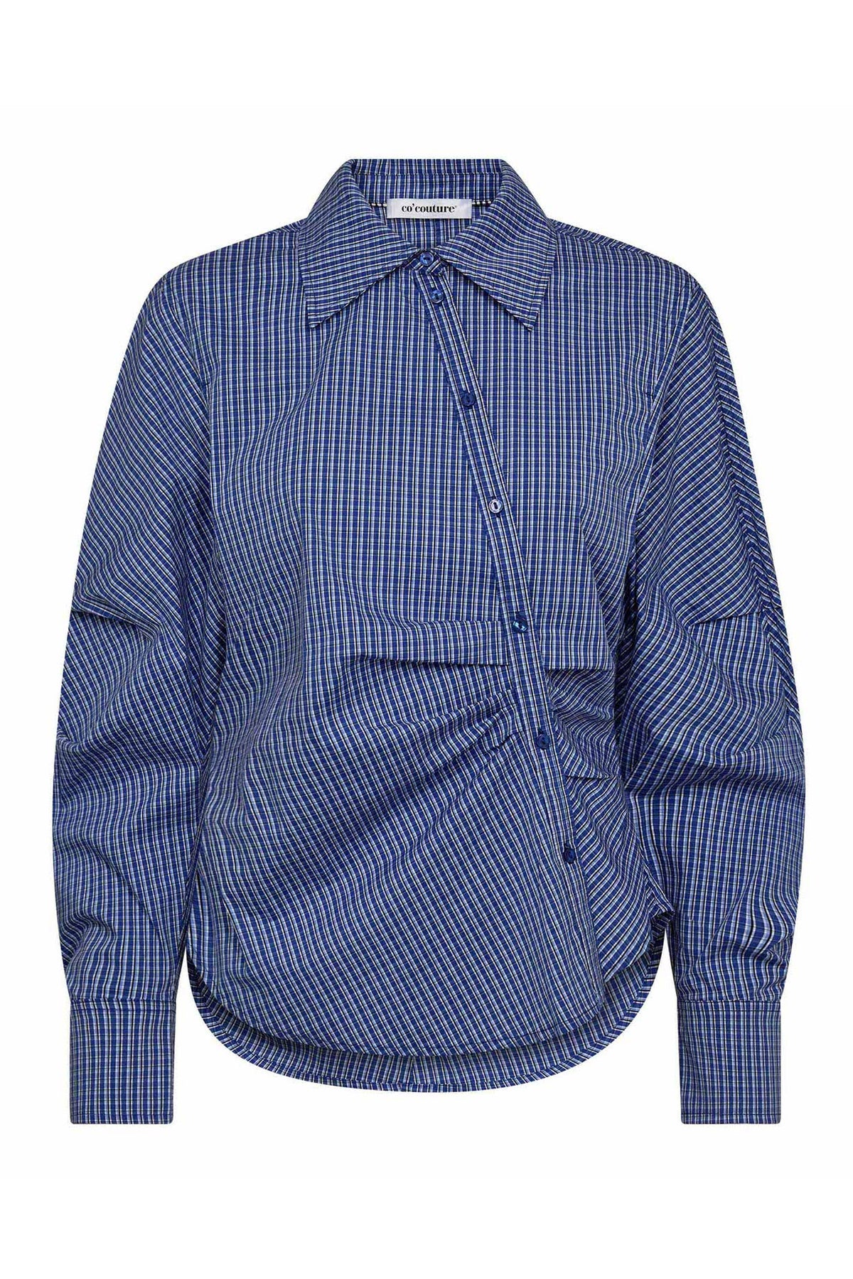 AnizaCC Asym Skjorta 76-New Blue - 45017
