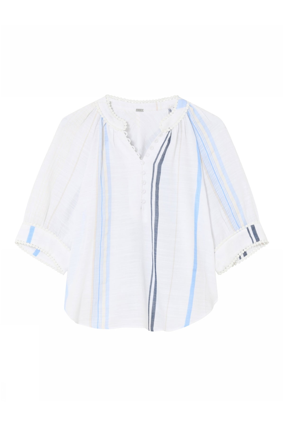 Annsofie, blus 4121-PowderBlue - 61619/7637
