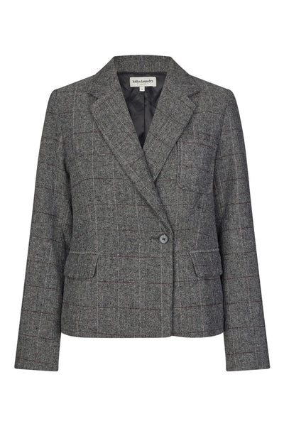 AntonellaLL Short Blazer 10 Grå - 25483-6028 Thumbnail