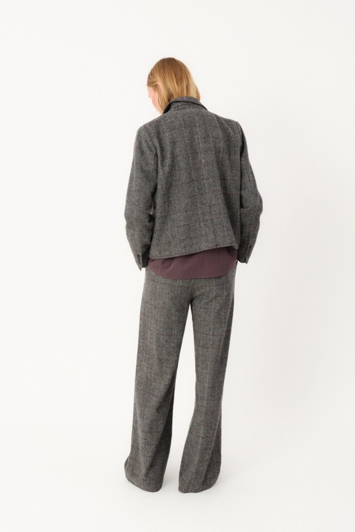 AntonellaLL Short Blazer 10 Grå - 25483-6028