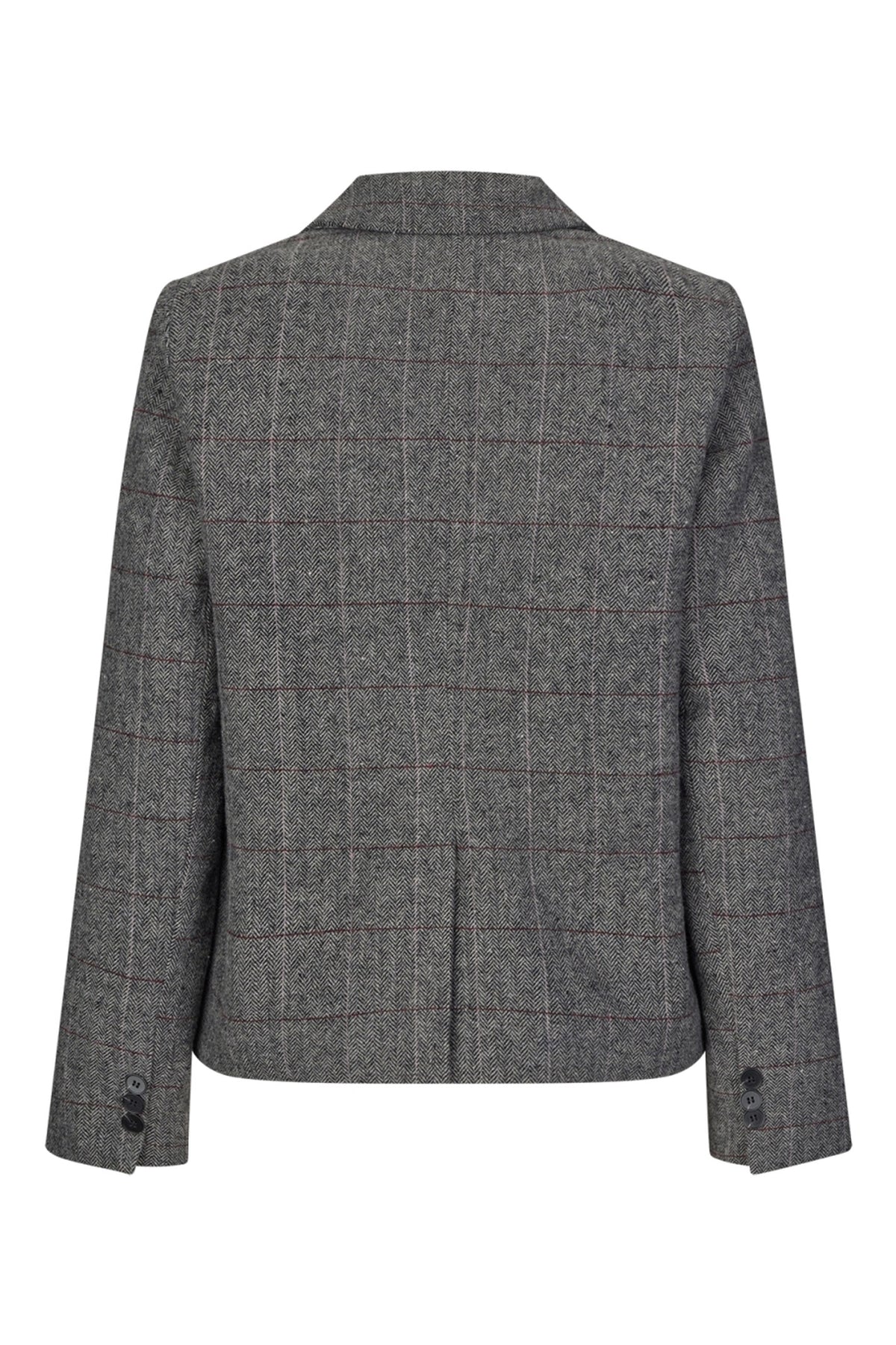 AntonellaLL Short Blazer 10 Grå - 25483-6028