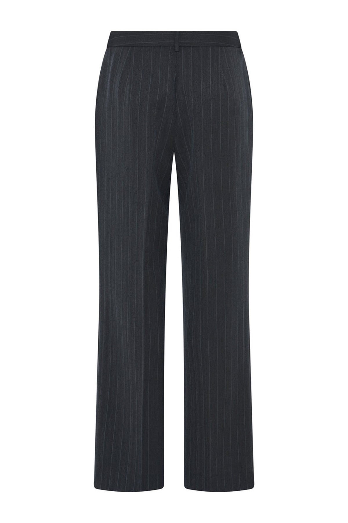 ApricotBBEleza byxor Herringbone blå kritstrecksrandig - BBW4411