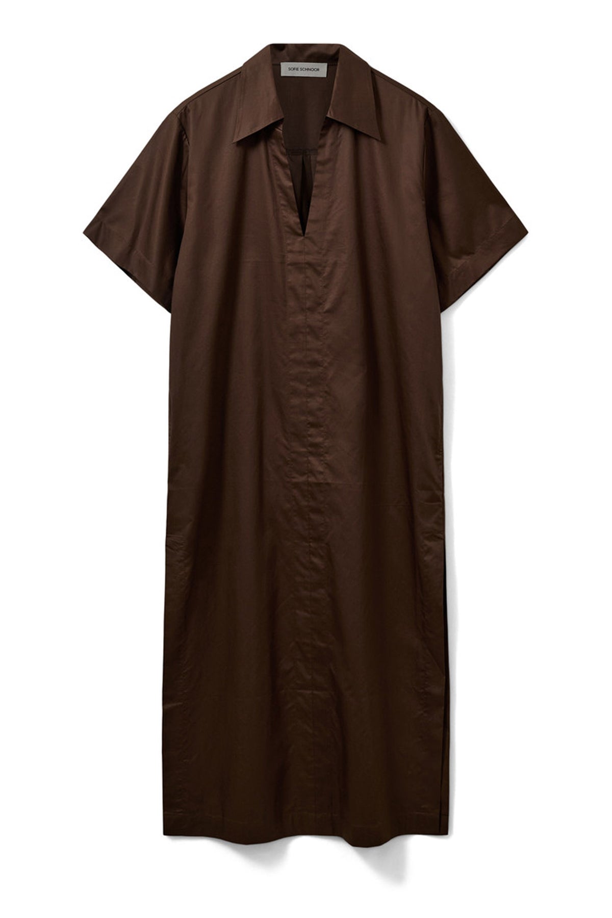 Asanasw Oversize Skjortklänning Intense Brown - S262212