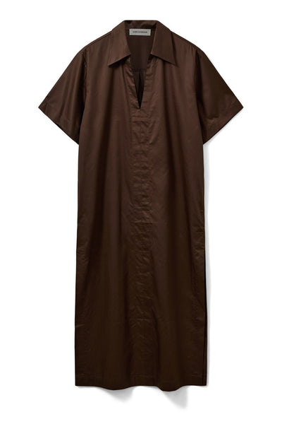 Asanasw Oversize Skjortklänning Intense Brown - S262212 Thumbnail