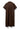 Asanasw Oversize Skjortklänning Intense Brown - S262212