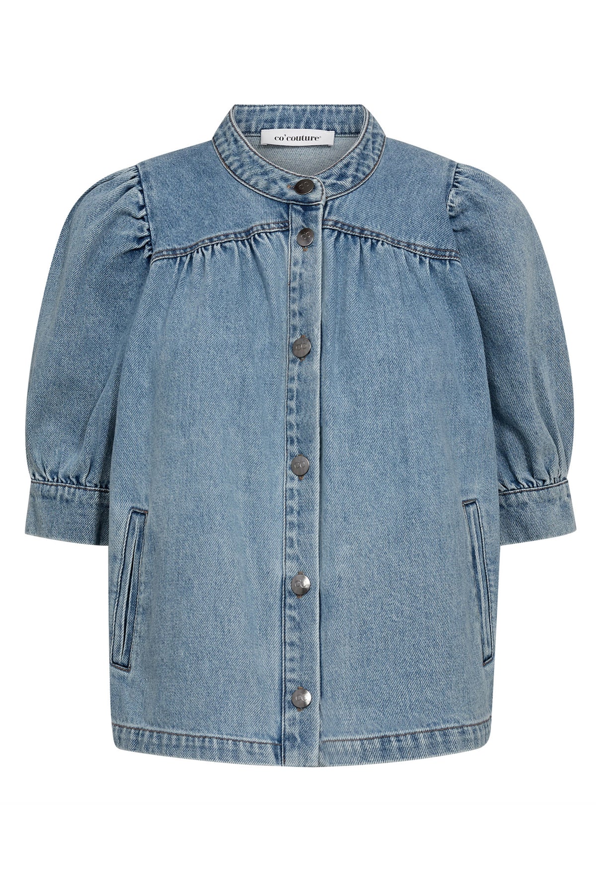 AsjaCC Denim Blouse 552-Denimblå - 45140