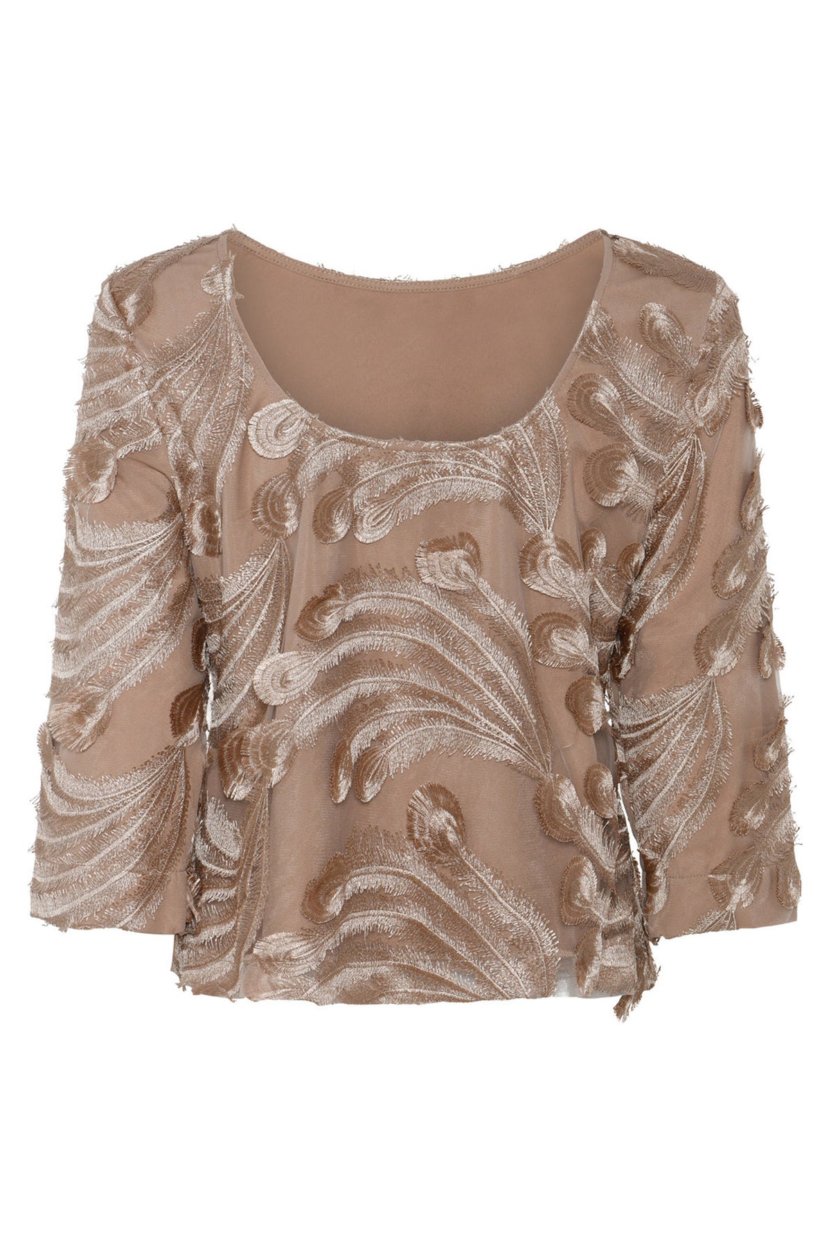DandelionBBIgnara blus Roasted Grey Khaki - BBW4690