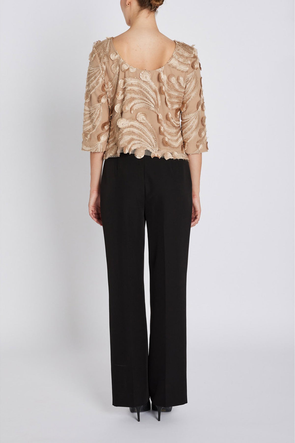 DandelionBBIgnara blus Roasted Grey Khaki - BBW4690