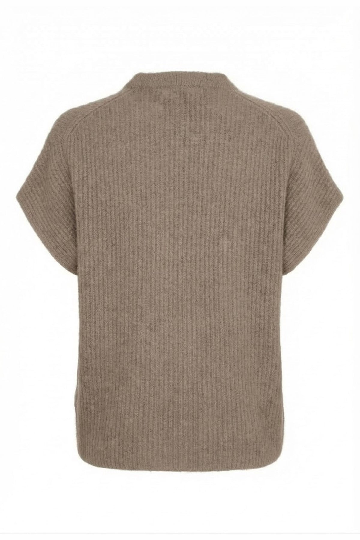 BTFELEANOR Raccoon Cardigan Mockabrun - 500121