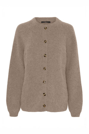 BTFNINA Raccoon Cardigan Mocca Brown - 500129