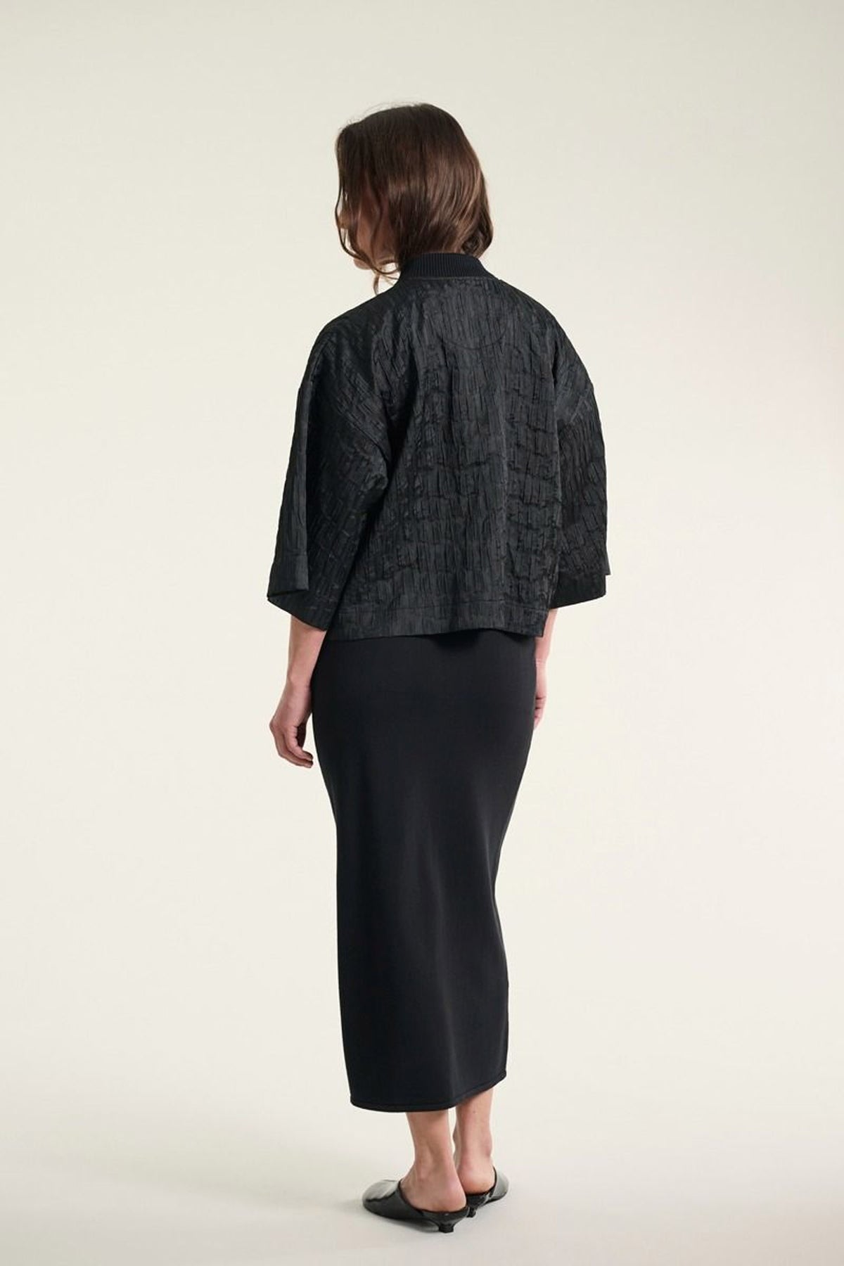 Baburu jacka med krage Black - 261-2461-5585