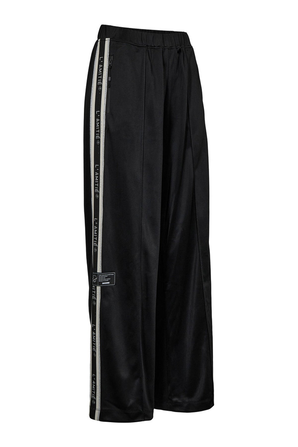 Baggy Lurex Logo Tall Track Pa Black - HL10415