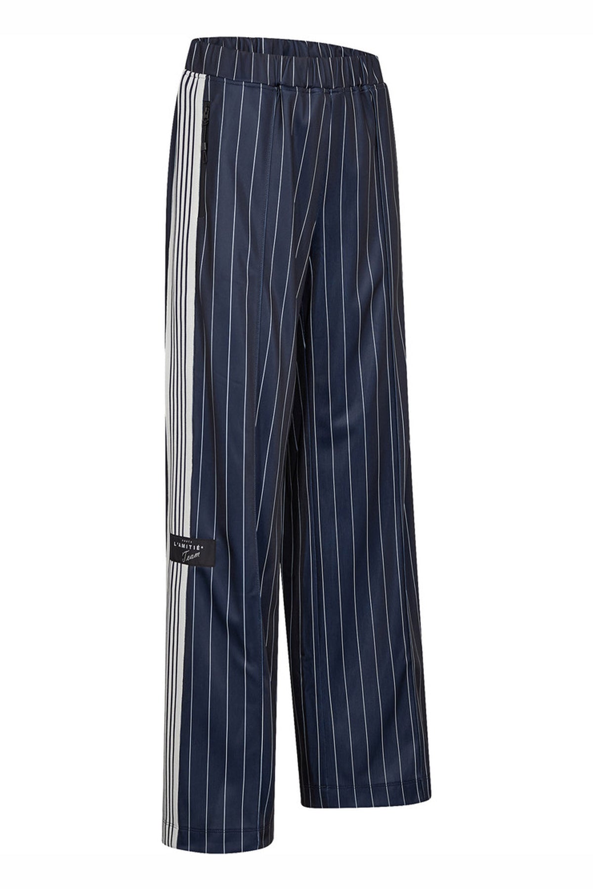 Baggy Pin Stripe Track Tall Pa Navy - HL10578