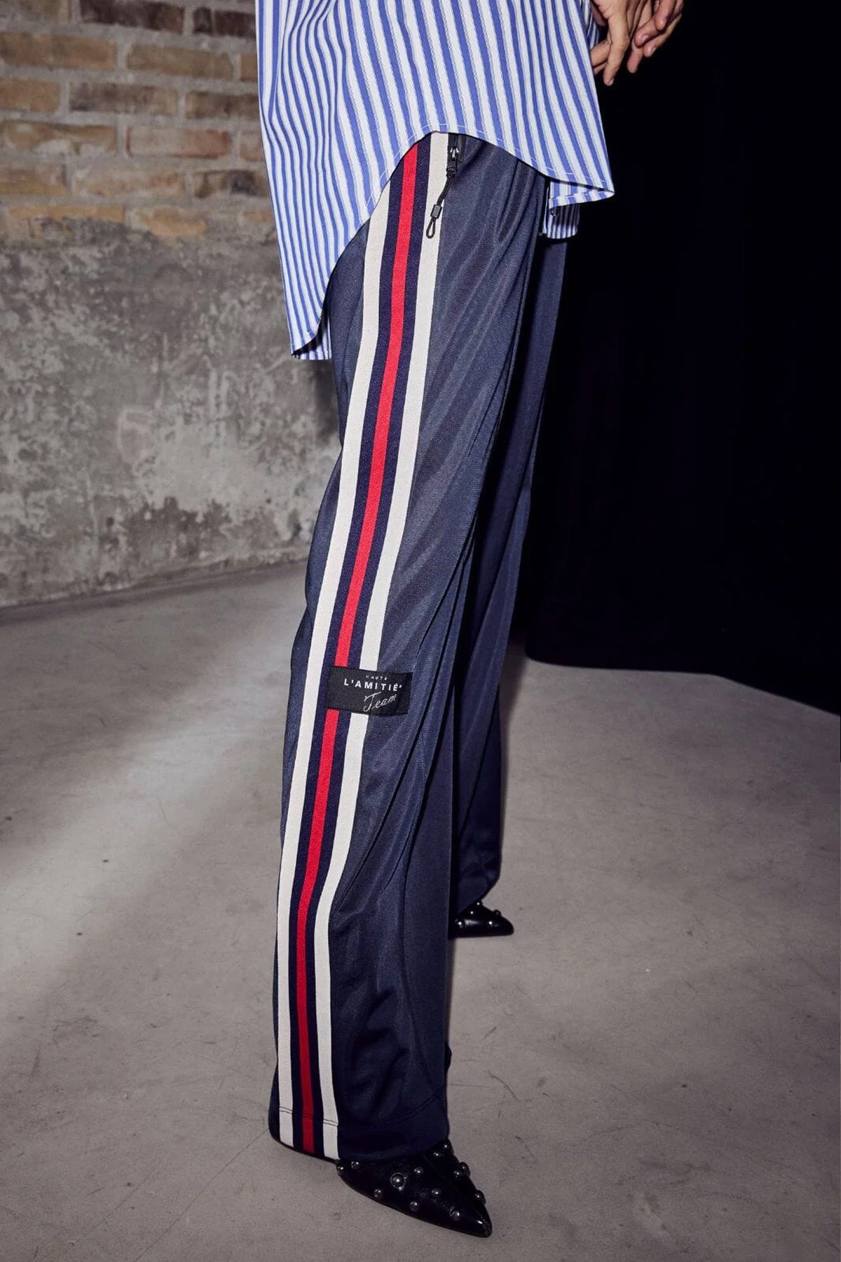 Baggy RN Track Pants Marinblå - HL10481
