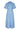 Baia Stripe Poplin Dress Ljusblå - 167585