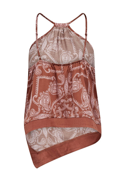 BandieCC Asym Strap Top 35-Suntan - 45143 Thumbnail