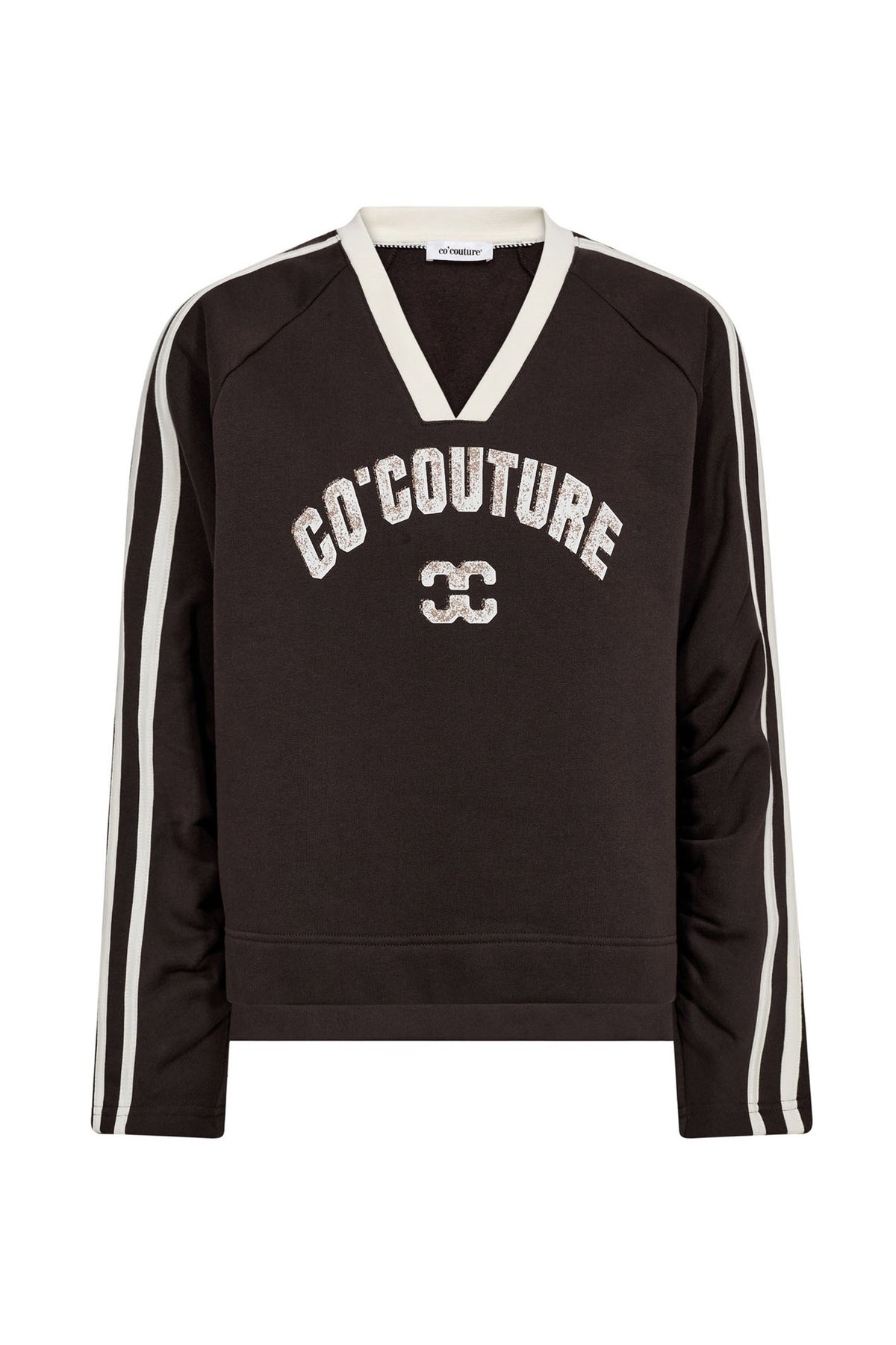 BatuCC Coco V-Sweat 145-Mörkbrun 47001