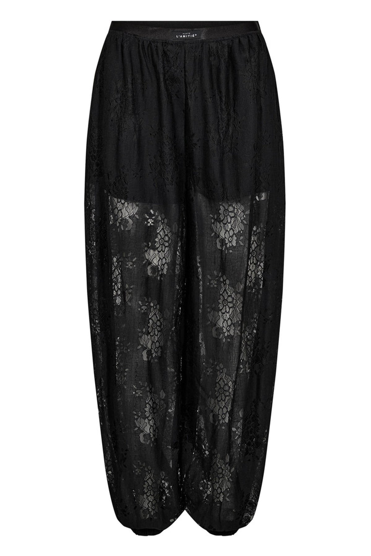 Bella Lace Harem Pant Svart - HL10584
