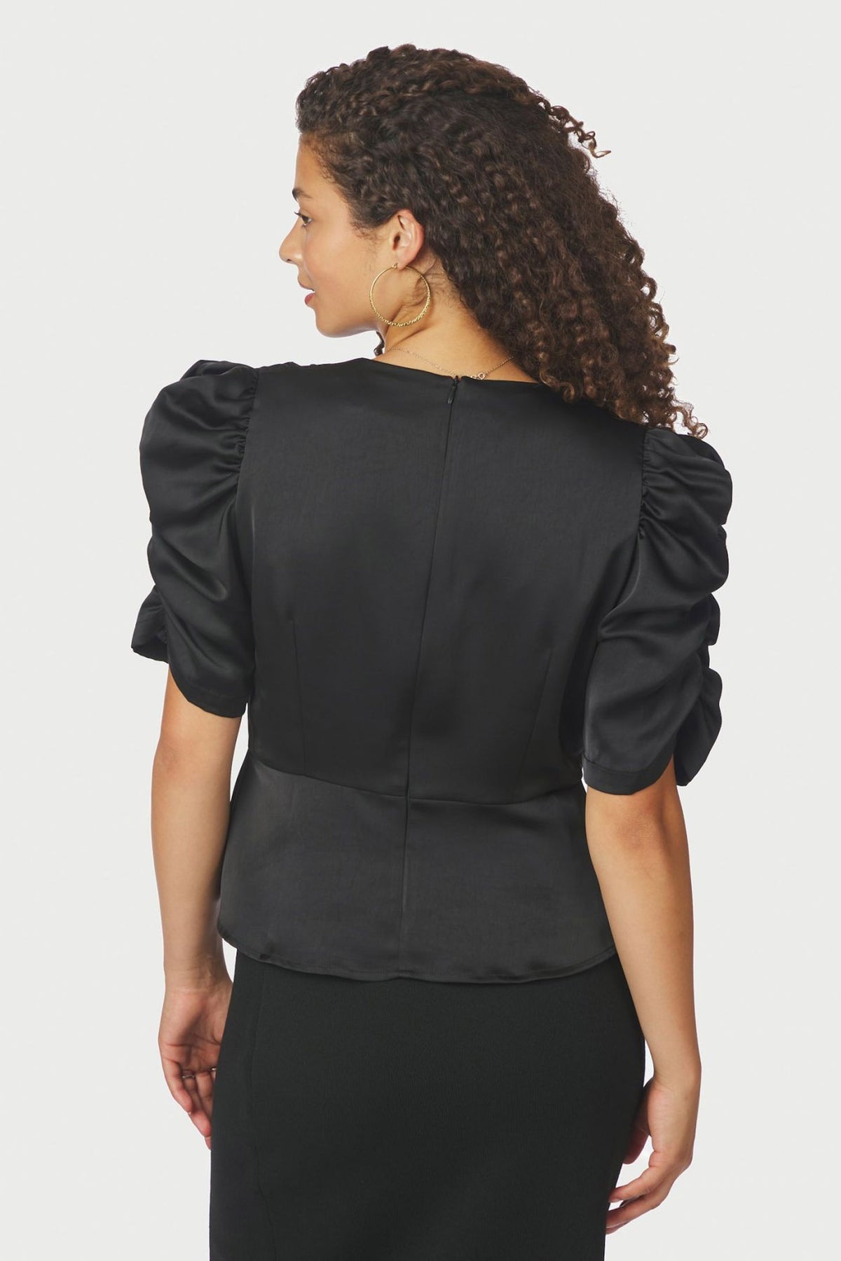Benua Heavy Sateen Black - 167069