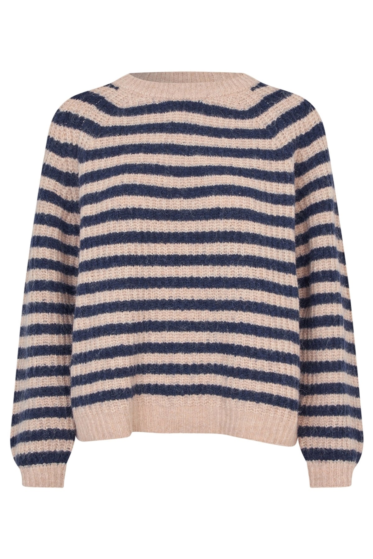 BinaLL Knit Jumper LS 23 Mörkblå - 25474-5015