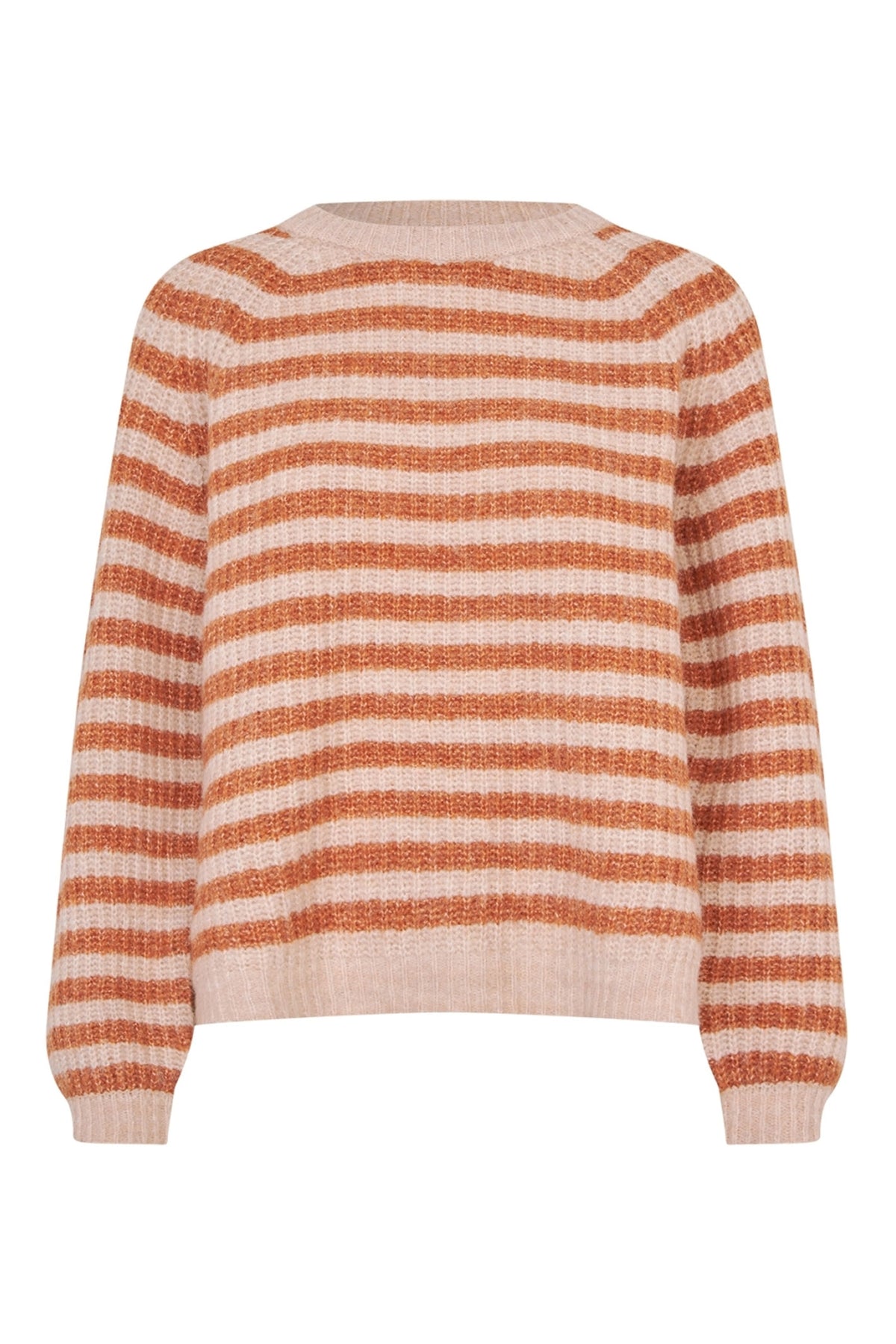 BinaLL Stickad tröja LS 54 Rust - 25474-5015