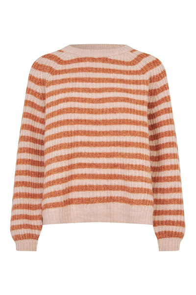BinaLL Stickad tröja LS 54 Rust - 25474-5015 Thumbnail