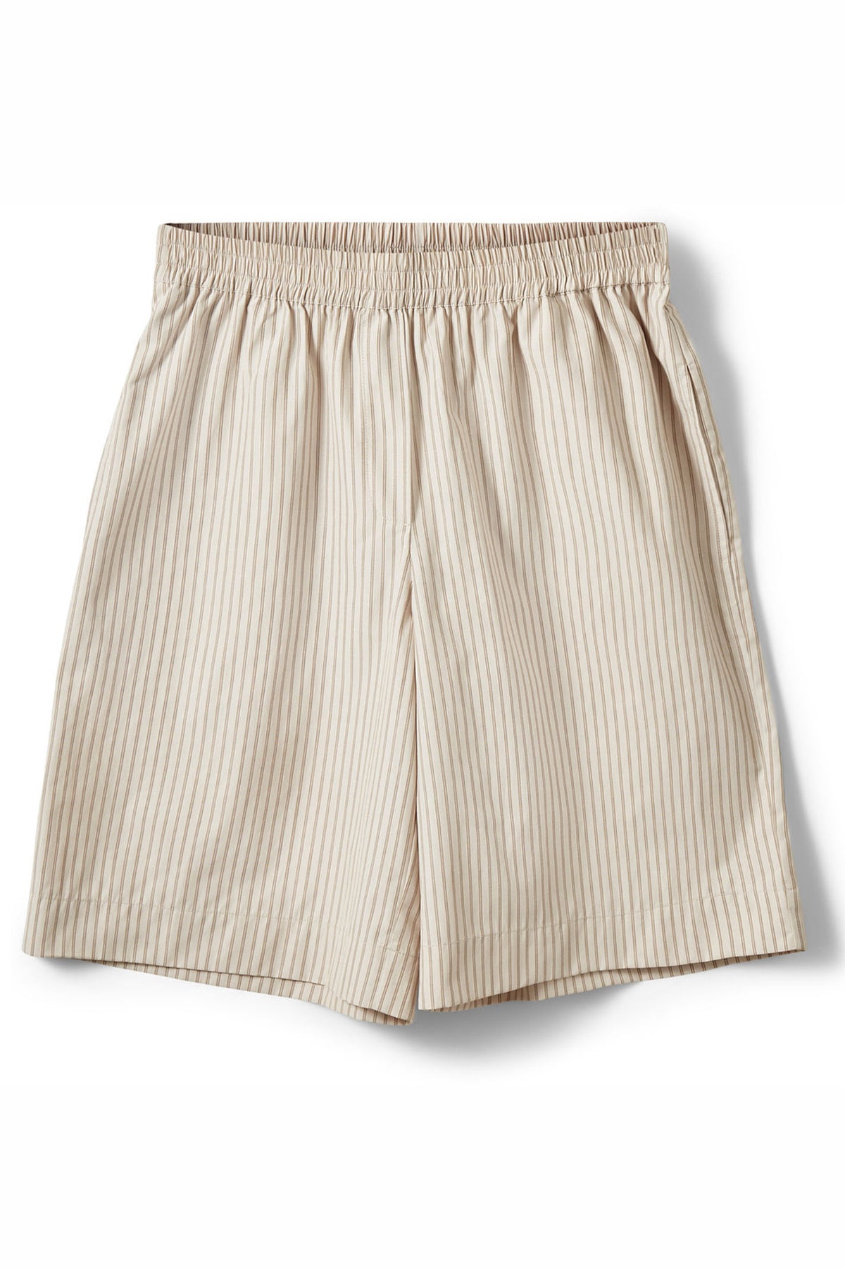 Blairsw Randiga Bermudashorts Off White / Svart Rand - S262291