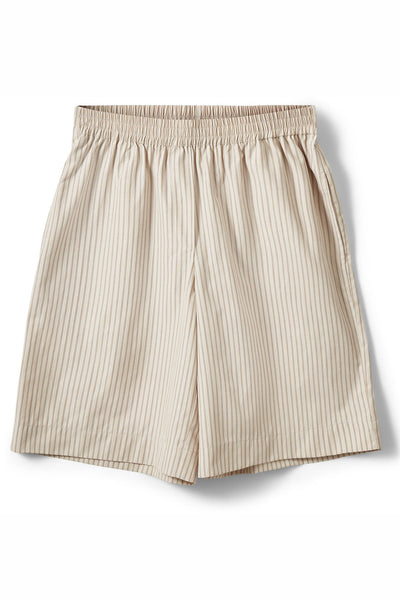 Blairsw Randiga Bermudashorts Off White / Svart Rand - S262291 Thumbnail
