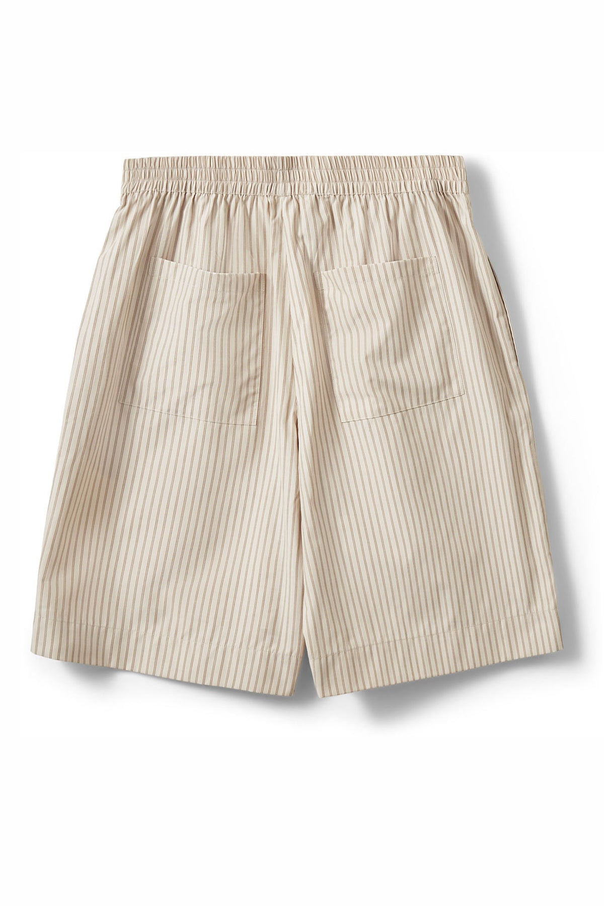 Blairsw Randiga Bermudashorts Off White / Svart Rand - S262291