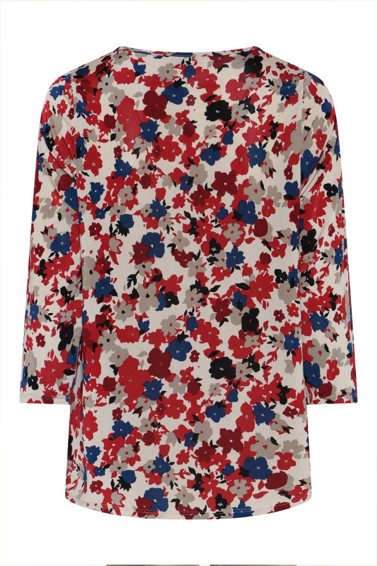 Blus Lucette 3/4-ärm Röd - 17010